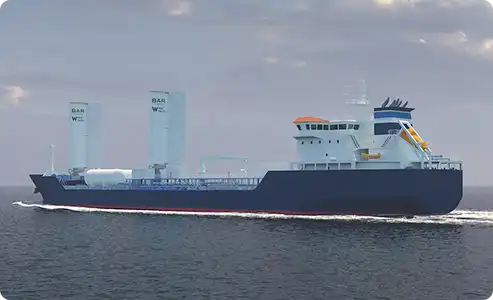 WAPS Benefits for Reducing Maritime Carbon Emissions